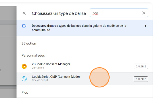 installer consent mode v2 avec Google Tag Manager et CookieScript