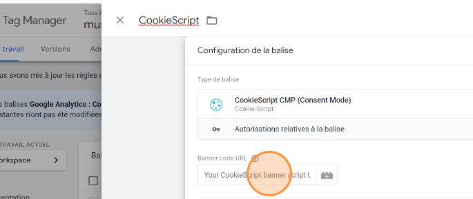 guide installer consent mode v2 avecGTM et CookieScript